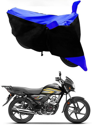 MMSSTAR Waterproof Two Wheeler Cover for Honda(CD 110 Dream, Blue, Black)