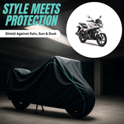 AUCTIMO Two Wheeler Cover for Hero(Hunk, Multicolor)