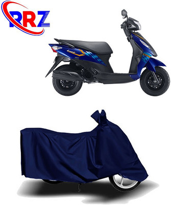 RRZ Two Wheeler Cover for Suzuki(Let's, Blue)