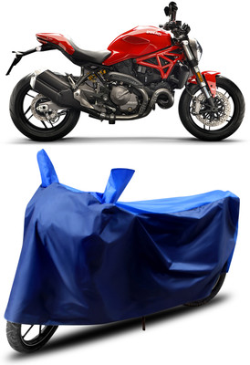 MADAFIYA Two Wheeler Cover for Ducati(Monster 821, Blue)