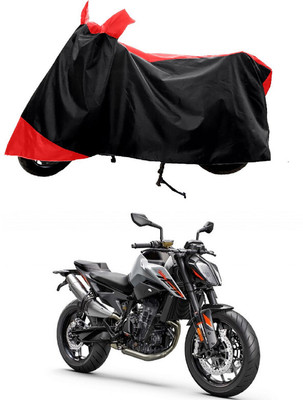 GROFATIK Two Wheeler Cover for KTM(790 Duke BS6, Red)