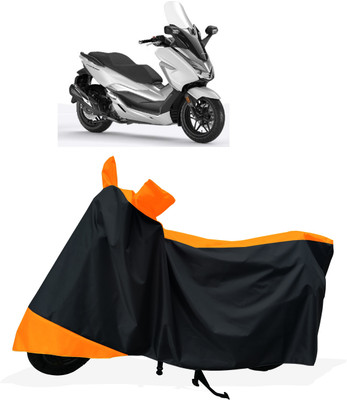 Tricway Two Wheeler Cover for Honda(Forza 300, Orange)