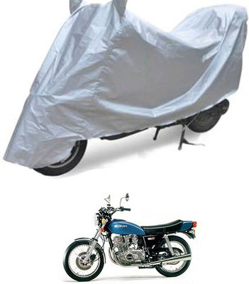APNEK Waterproof Two Wheeler Cover for Suzuki(GS, Silver)
