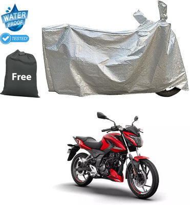 PAGORA Waterproof Two Wheeler Cover for Bajaj(Silver)