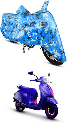 EGAL Waterproof Two Wheeler Cover for Bajaj(BS6, Multicolor)