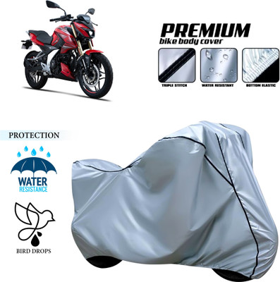 CODOKI Waterproof Two Wheeler Cover for Bajaj(Pulsar 150, Silver)
