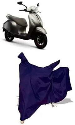 JVBRANGI Two Wheeler Cover for Bajaj(Chetak, Blue)