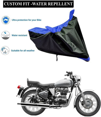 CODOKI Waterproof Two Wheeler Cover for Royal Enfield(Electra 4S, Blue)