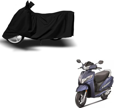 Aamaya Store Waterproof Two Wheeler Cover for Yamaha(FZS-FI V3 BS6 BS6, Black)
