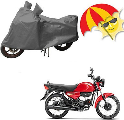 MMSSTAR Waterproof Two Wheeler Cover for Hero(HF Deluxe, Grey)