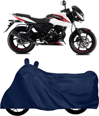 ROYAL AUTO MART Waterproof Two Wheeler Cover for Bajaj(Pulsar 150, Blue)