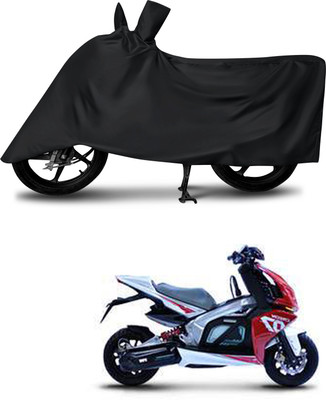DeepShakshi AUTOMOTIVE Waterproof Two Wheeler Cover for TVS(Creon, Black)