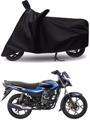 AASHTIK MART Two Wheeler Cover for Bajaj(Platina 110, Black)