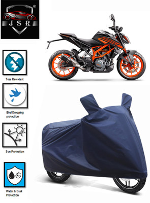 J S R Waterproof Two Wheeler Cover for KTM(250 Duke BS6, Blue)