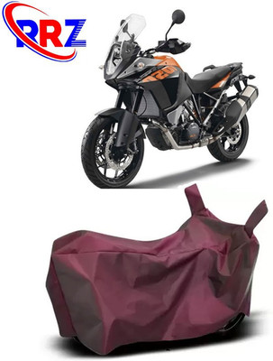 RRZ Waterproof Two Wheeler Cover for KTM(1050 Adventure, Maroon)