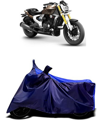 VESMEI Two Wheeler Cover for TVS(Zeppelin BS6, Blue)