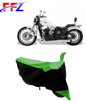 FFZ Two Wheeler Cover for FAB Regal Raptor(Daytona 350, Black, Green)