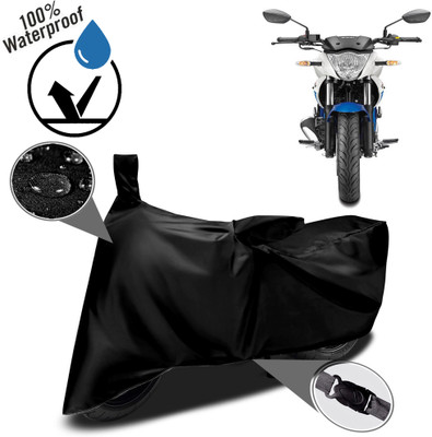 ROYAL AUTO MART Waterproof Two Wheeler Cover for Suzuki(Gixxer, Black)