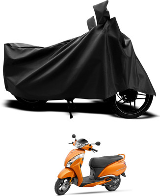 PAGORA Waterproof Two Wheeler Cover for TVS(Jupiter 125, Black)