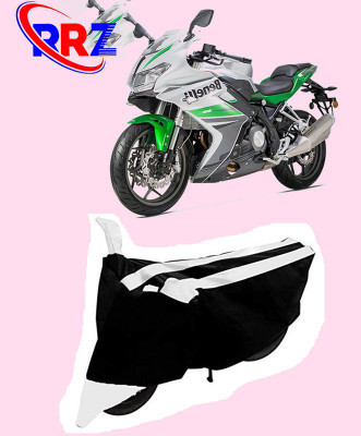 RRZ Waterproof Two Wheeler Cover for Benelli(302R, Black, White)