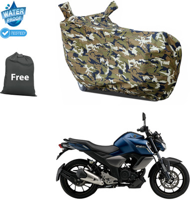 CODOKI Waterproof Two Wheeler Cover for Yamaha(FZ-Fi Version 3.0, Yellow)