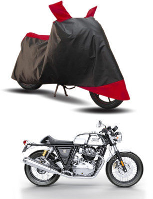 KEDIT Two Wheeler Cover for Royal Enfield(Continental GT 650, Red, Black)