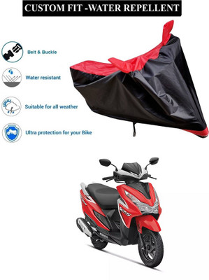 PAGORA Waterproof Two Wheeler Cover for Honda(Grazia, Red)