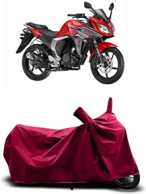 Coxtor Waterproof Two Wheeler Cover for Yamaha(Fazer-FI, Maroon)