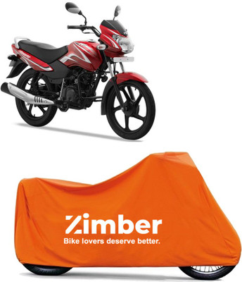 THE REAL ARV Two Wheeler Cover for TVS(Sport, Orange)