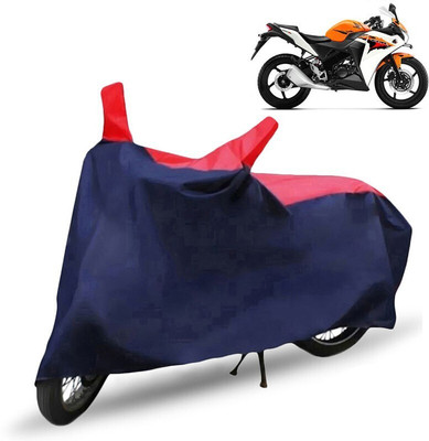 Mdstar Waterproof Two Wheeler Cover for Honda(CBR 150R, Red, Blue)