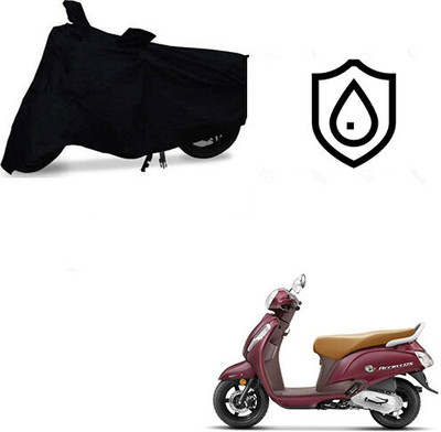 MMSSTAR Waterproof Two Wheeler Cover for Suzuki(Access SE, Black)