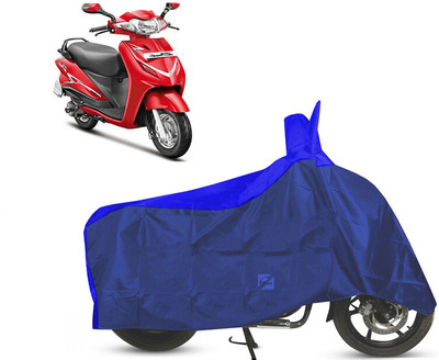 EGAL Waterproof Two Wheeler Cover for Hero(Duet LX 110CC, Blue)