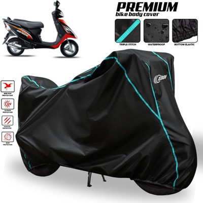 AutoGalaxy Two Wheeler Cover for TVS(Scooty Streak, Black, Blue, Multicolor)