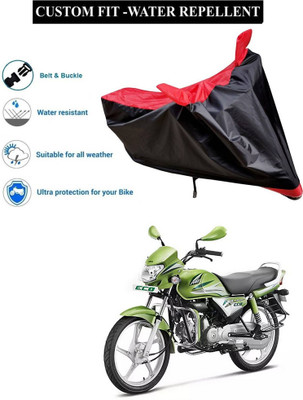 CODOKI Waterproof Two Wheeler Cover for Hero(HF Deluxe Eco, Red)
