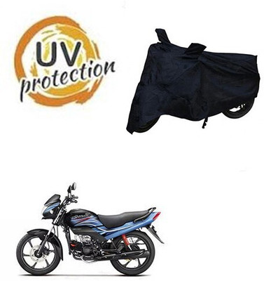 MMSSTAR Waterproof Two Wheeler Cover for Honda(Passion Pro, Black)