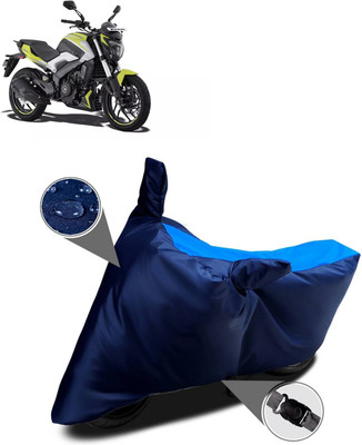 AutoGalaxy Waterproof Two Wheeler Cover for Bajaj(Dominar, Blue)