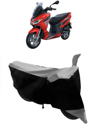 HEMSKAR Two Wheeler Cover for Aprilia(SXR 160, Black, Grey)