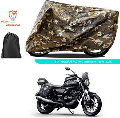 GOSHIV-car and bike accessories Waterproof Two Wheeler Cover for TVS(Yellow)