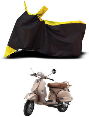 VESMEI Two Wheeler Cover for TVS(Star Euro 200, Yellow)