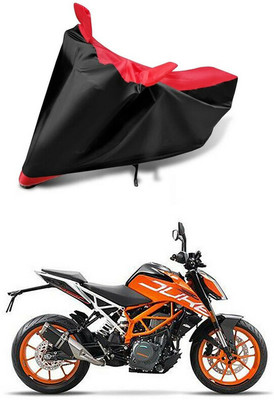 AutoGalaxy Waterproof Two Wheeler Cover for KTM(790 Duke, Red, Black)
