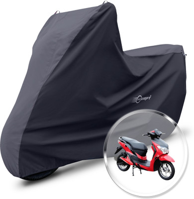 Neodrift Two Wheeler Cover for Hero(Electric, Grey, Black)