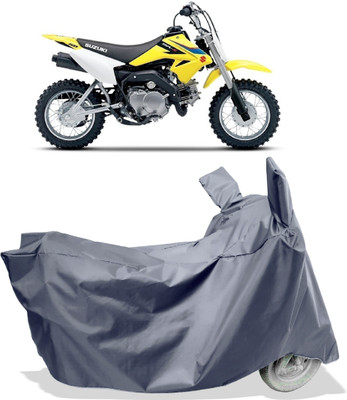 Amexride Two Wheeler Cover for Suzuki(DR-Z50 BS6, Grey)