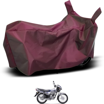 GOSHIV-car and bike accessories Waterproof Two Wheeler Cover for TVS(Victor Edge, Maroon)