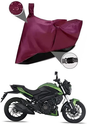 KEDIT Two Wheeler Cover for Bajaj(Dominar 400 BS6, Maroon)