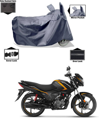 CODOKI Waterproof Two Wheeler Cover for Hero(Glamour FI, Grey)