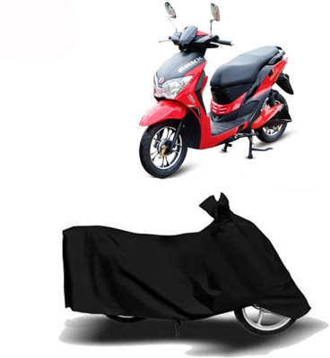 DeepShakshi AUTOMOTIVE Waterproof Two Wheeler Cover for Hero Electric(Dash, Black)
