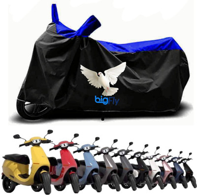 BigFly Waterproof Two Wheeler Cover for Ola(Electric Scooter, Blue)