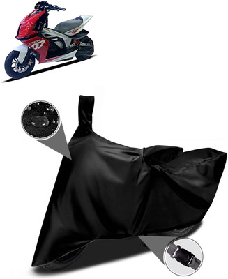 DeepShakshi AUTOMOTIVE Waterproof Two Wheeler Cover for TVS(Creon BS6, Black)