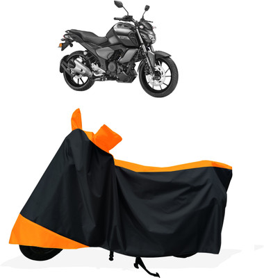 Tricway Two Wheeler Cover for Yamaha(FZ-FI, Orange)