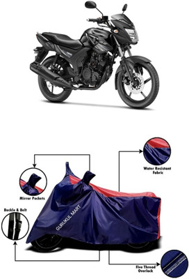 gurukul mart Waterproof Two Wheeler Cover for Yamaha(Fascino, Black)